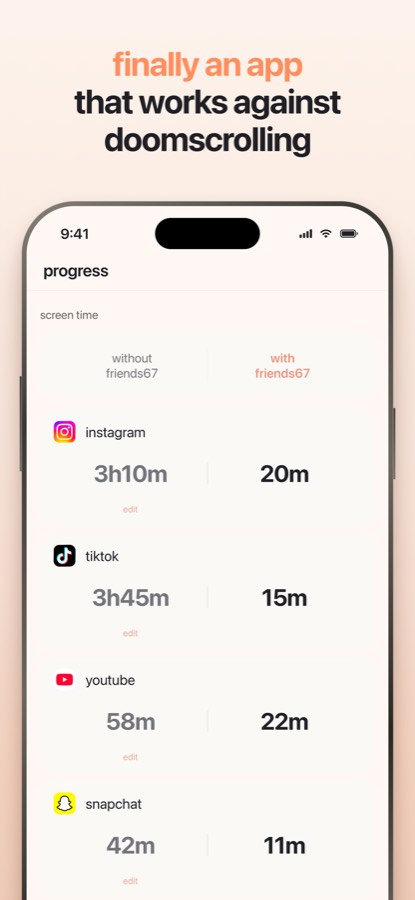 finally an app that works against doomscrolling