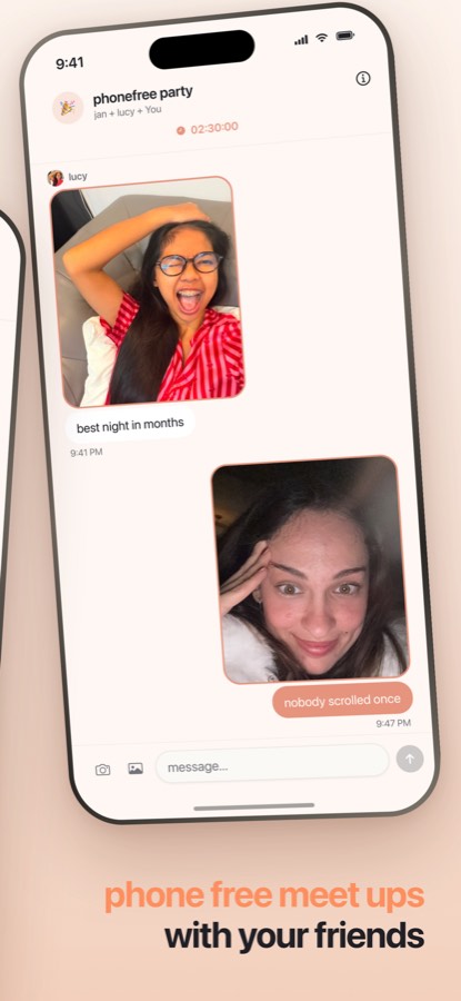 phone free meet ups with your friends
